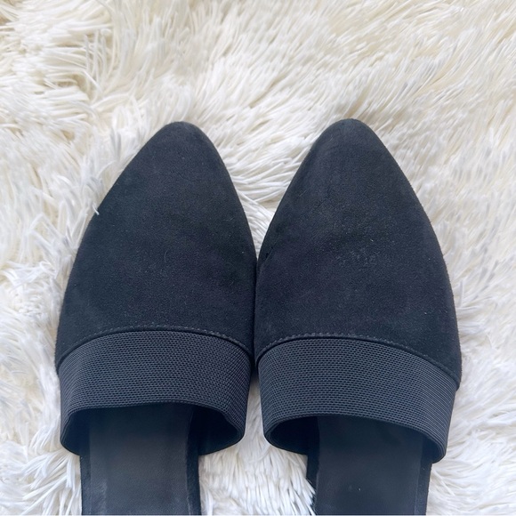 Eileen Fisher Black Ida D'orsay Ballerina Flats US Size 7 - Picture 6 of 10